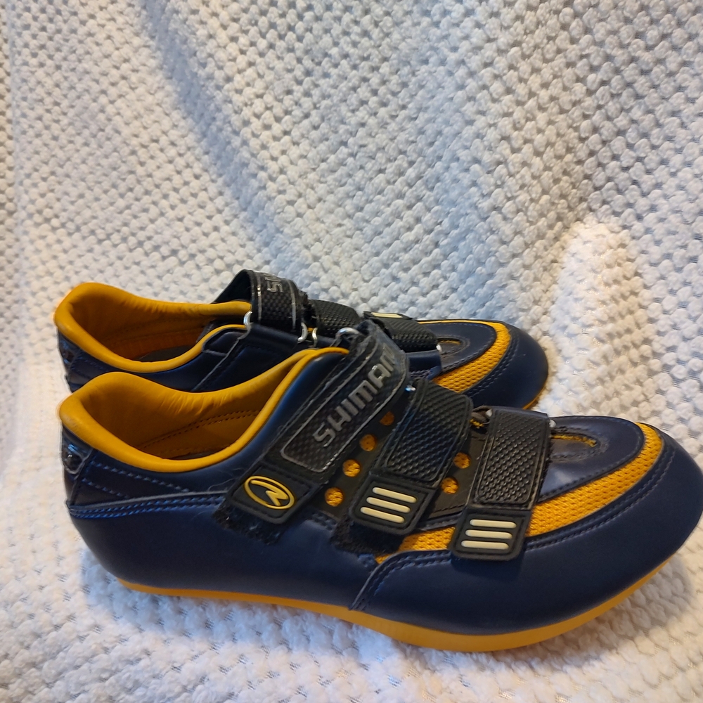 Shimano Kids Sneakers - Blue and Yellow